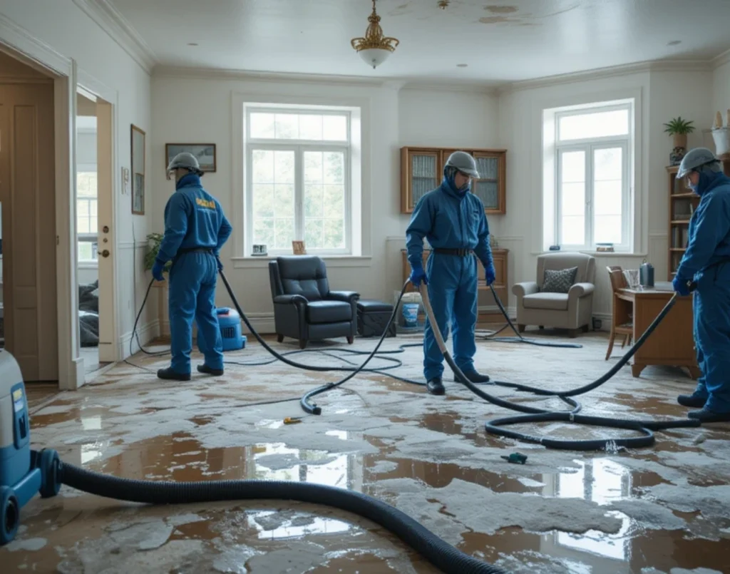 water damage restoration